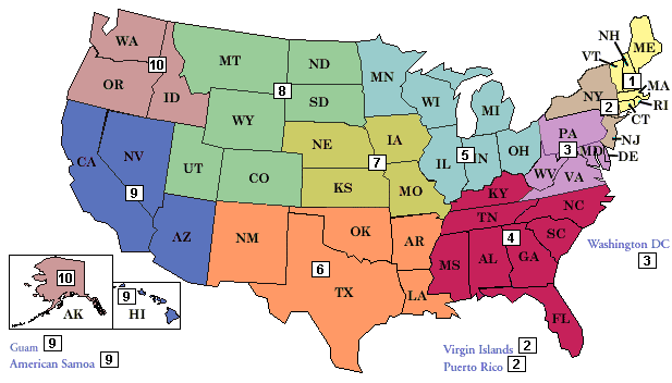 EPA Regions