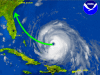 Hurricane FLOYD, 1999/09/13 at 1345Z.
