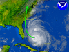 Hurricane FLOYD, forecast position, 1999/09/14 at 1245Z.
