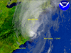 Hurricane FLOYD, 1999/09/16 at 1245Z.

