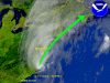 Hurricane FLOYD forcast, 1999/09/16.
