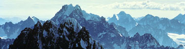 Mountains above Lake Clark Pass.