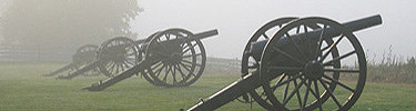 Cannons in the fog