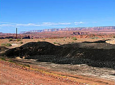 Biosolids: treated sewage sludge