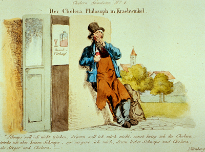 Der cholera philosoph in Kraehwinkel