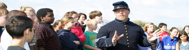 School tour, Fort Pulaski
