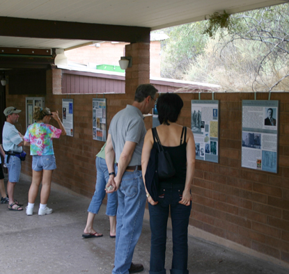 Entrance to Visitor Center