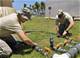 Airmen provide island residents with drinkable water