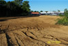 Backfilled excavation area at the W.R. Grace Zonolite Site, 9-17-07