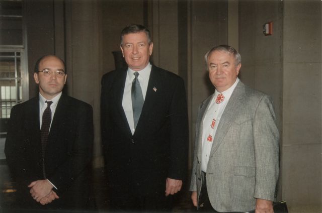 Tracy Toulou, Director 



                of the Office of Tribal Justice, Former Attorney General John Ashcroft, 



                and Philip Hogen, Associate Solicitor for Indian Affairs, US Department 



                of the Interior
