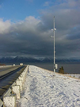 RWIS Site at Bird Point on the Seward Highway