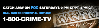 Catch AMW on FOX, Saturdays 9PM ET/PT, 8PM CT. Call Our Confidential Hotline 1-800-CRIME-TV
