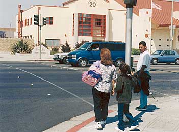 Visitors to Fire Station 20