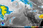 US West Coast Satellite Image