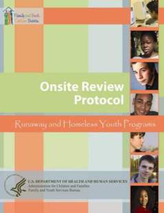 RHY Onsite Review Protocol Manual cover graphic.