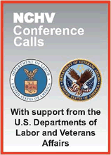 NCHV Conference Calls - With support from the U.S. Department of Veterans Affairs