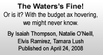 The Water's Fine! - Miami New Times - April 24, 2008