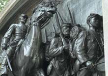 Shaw Memorial by St. Gaudens