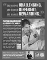 image of Nurse Officer poster (black & white)