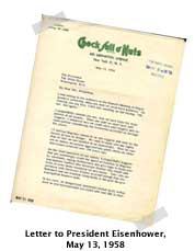Jackie Robinson letter to Eisnehower
