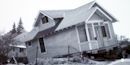 House destryed by 1964 earthquake