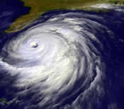 NASA Satellite Image of Hurricane Floyd
