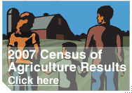 The Census of Agriculture, taken every five years, is a complete count of U.S. farms and ranches and the people who operate them.