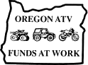 Oregon ATV Funds At Work Graphic