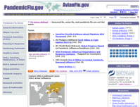 Pandemic Flu Web site