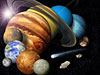nasa illustration of planets in our solar system