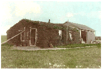 Exterior of Ohnstad house