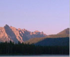 Partial photo of the a mountains in Idaho