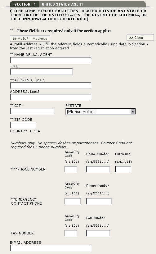 FFRM Section 7: U.S. agent