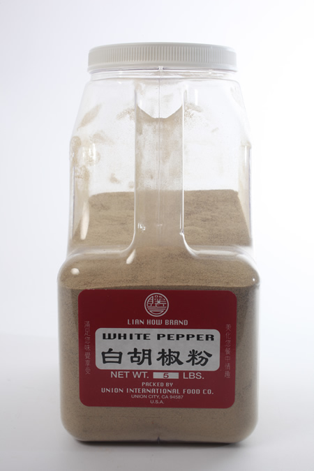 Lian How White Pepper 5 lbs