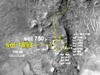Spirit's traverse map through Sol 1893