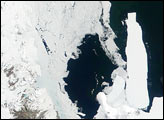 Ice Breakup in the Ross Sea