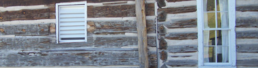 Windows on the Hornbek homestead