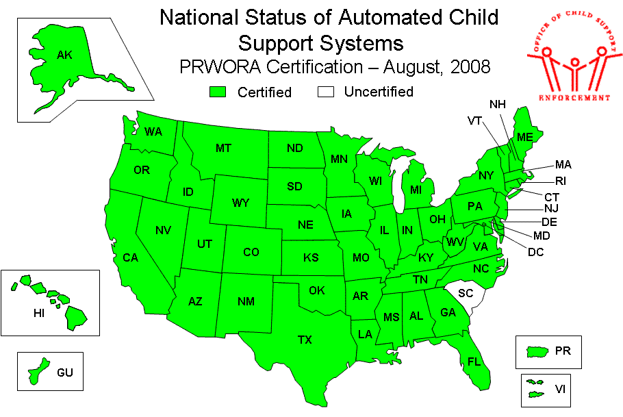 Data on caseloads and collections from the OCSE FY 2005 Preliminary Report