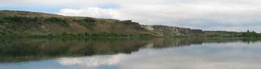 View of the Monument from the Snake River