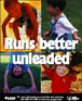 Image of Runs Better Unleaded wall poster