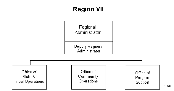Region VII org chart