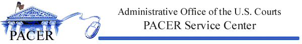 Administrative Office of the U.S. Courts: PACER Service Center