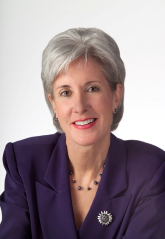 U.S. Department of Health and Human Services (HHS) Secretary Kathleen Sebelius.