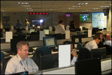 Large SIOC operations room