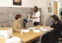 Photo of Administrative Unit staff