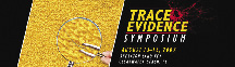 Photo of Trace Evidence symposium logo banner