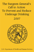 cover of Surgeon General's Call To Action to Prevent and Reduce Underage Drinking