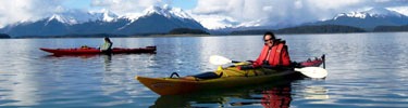 Kayaking is a great way to experience the wilds of Glacier Bay.