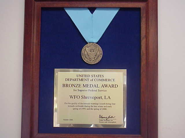 Bronze Medal Award