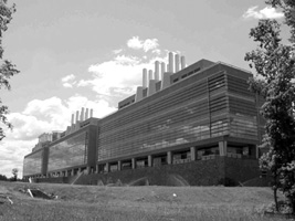 Image of the new FBI laboratory in Quantico, Virginia